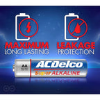 ACDelco Alkaline Battery AAA 1.5V Pack of 16+8 pcs for free