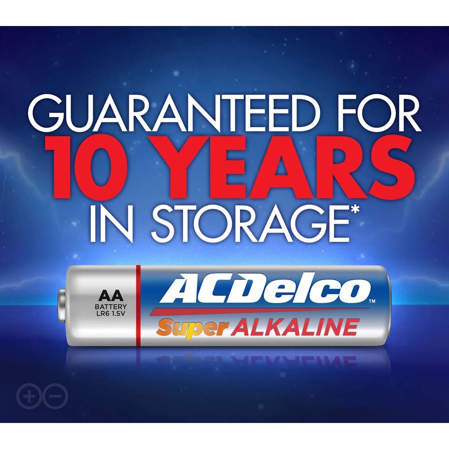 ACDelco Alkaline Battery AAA 1.5V Pack of 16+8 pcs for free