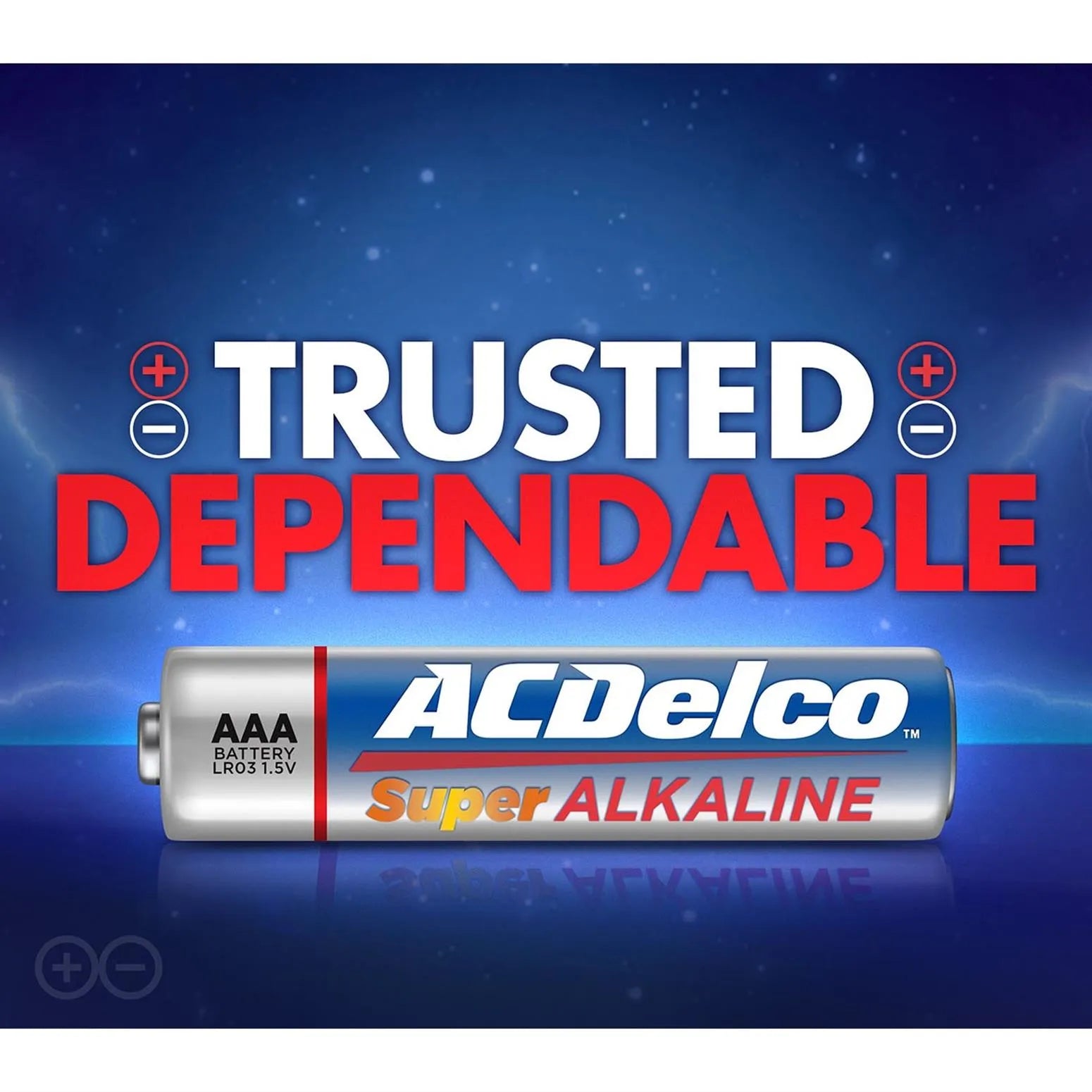 ACDelco Alkaline Battery AAA 1.5V Pack of 8+4 pcs for free
