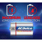 ACDelco Alkaline Battery C 1.5V, Pack of 2 Pieces