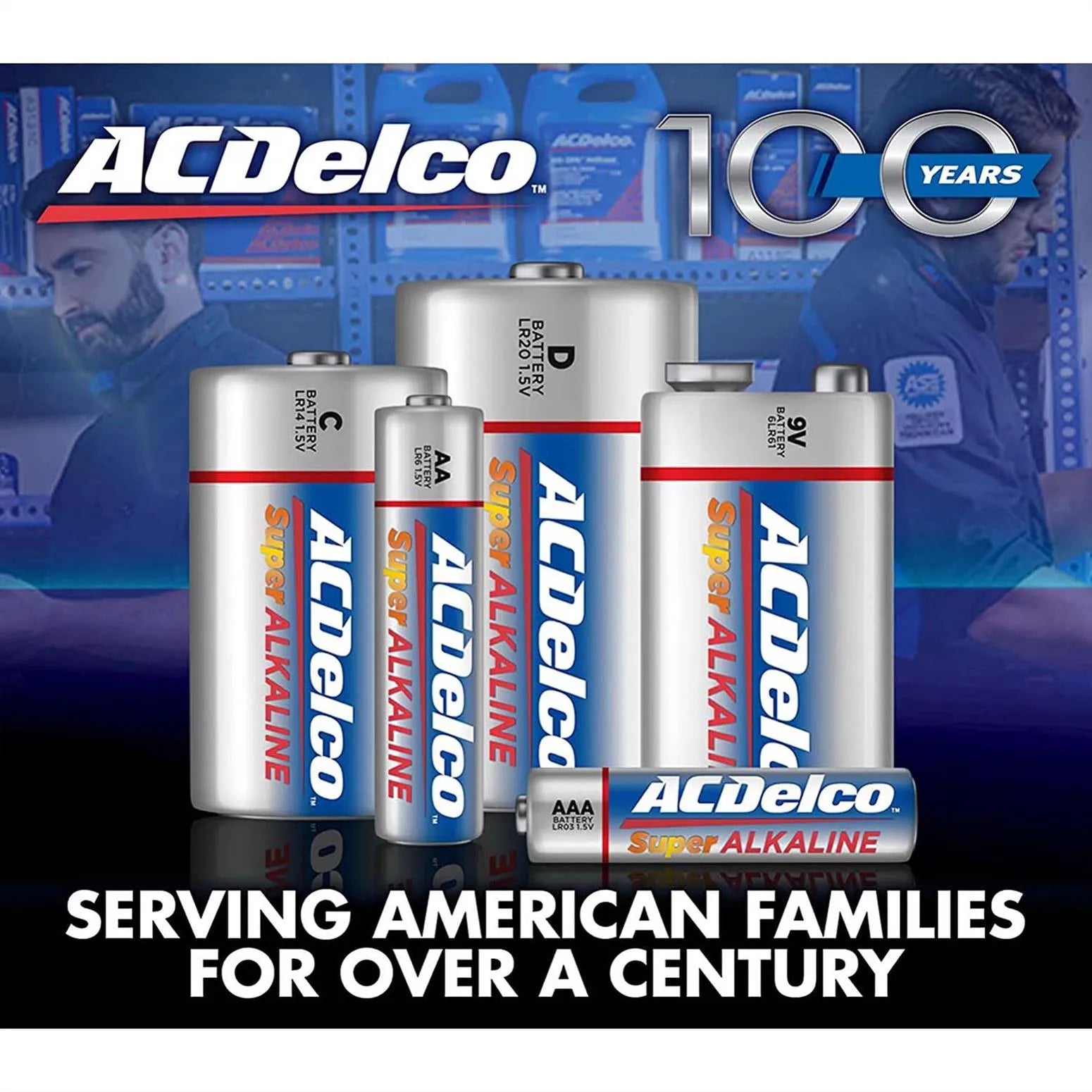ACDelco Liquid Alkaline Battery 9 Volt Pack of 1 Piece
