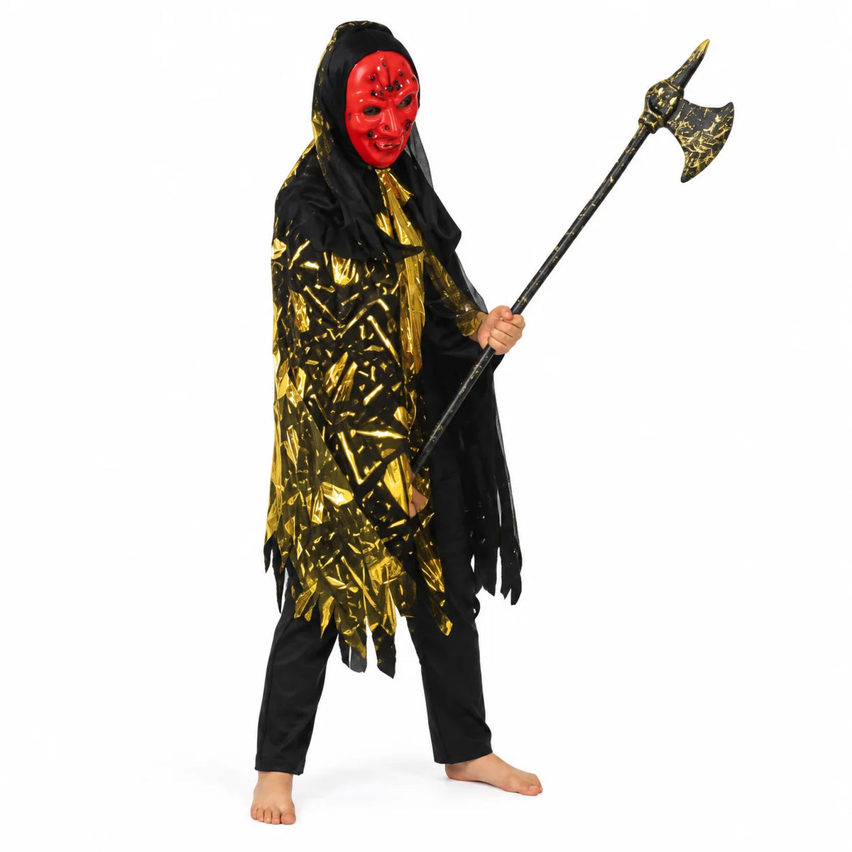 Adult Black & Gold Wizard Costume