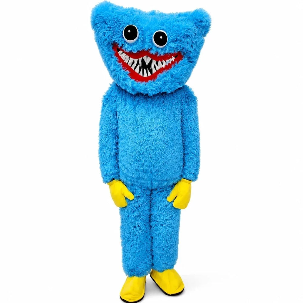 Adult Huggie Buggie Blue Mascot Costume