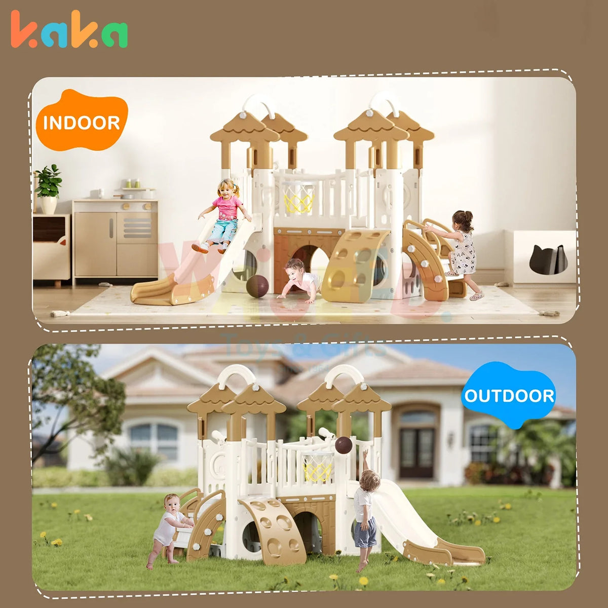 Adventure Castle Indoor & Outdoor Playset