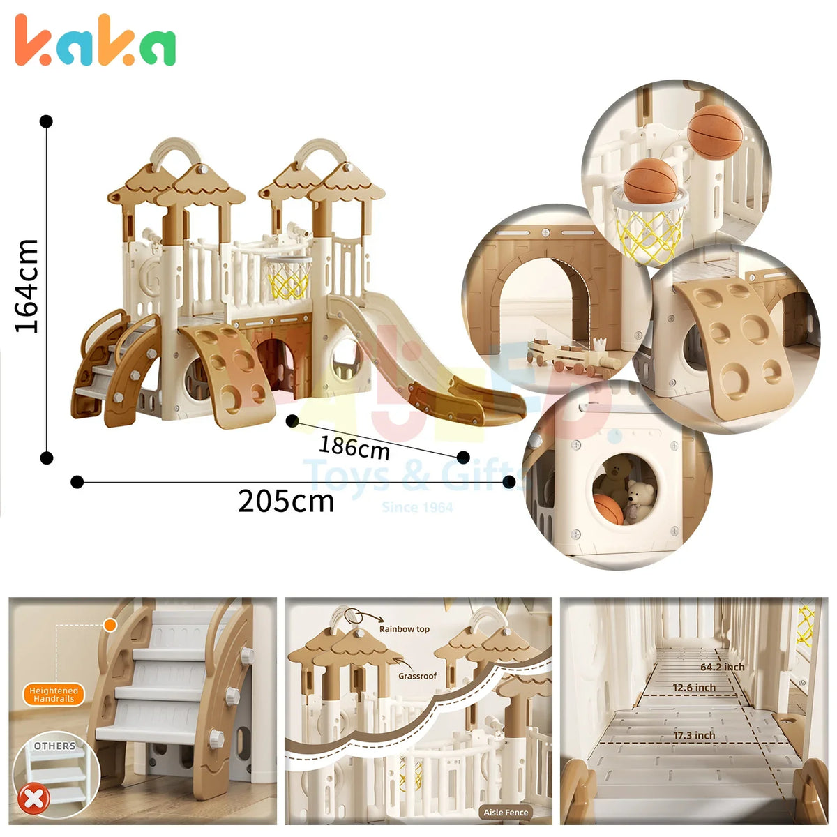 Adventure Castle Indoor & Outdoor Playset