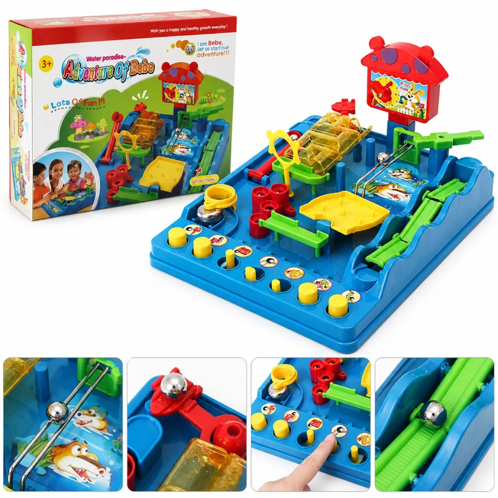 Adventure of Bebe Maze Game 8 Levels Kids Skill Challenge Playset