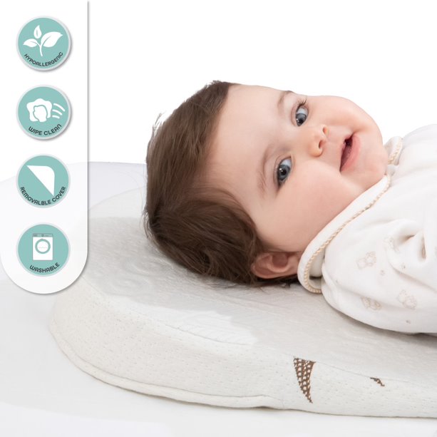 Moon Universal Crib Wedge – Half Moon bamboo rayon