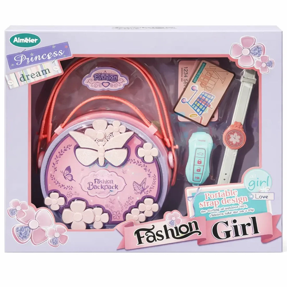 Aimier Fashion Girl Beauty Backpack Set 1 Piece Kids Toy