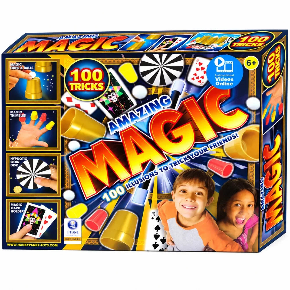 Amazing Magic 100 Tricks Set