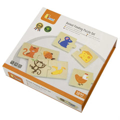Animal Feeding Puzzle Set