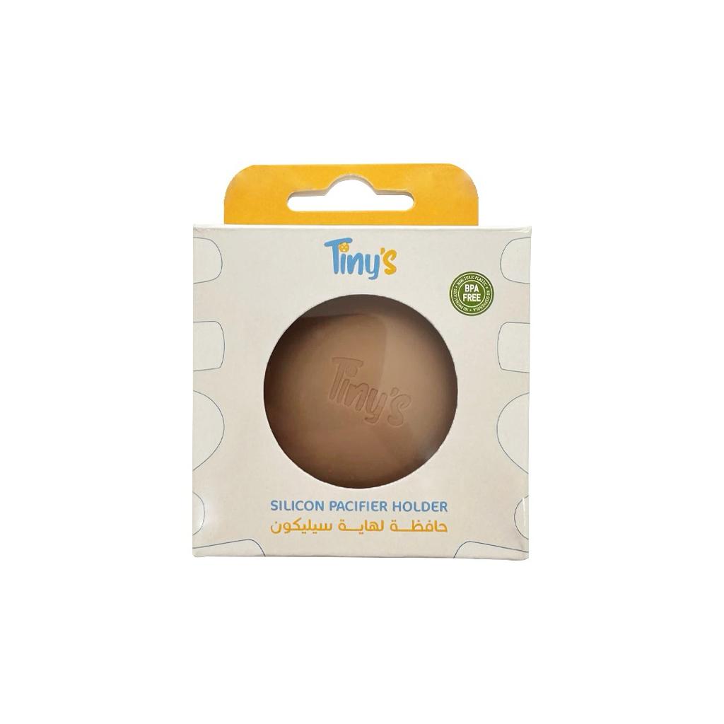 Tiny's Pacifier silicon bag -Apricot