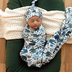 Arizona Organic Jersey Wrap and Beanie Set