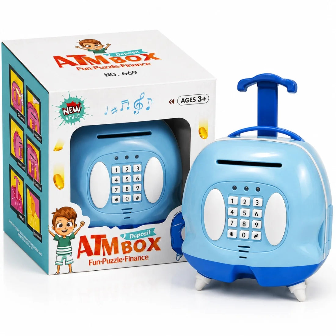 ATM BOX Fun PUZZLE FINANCE