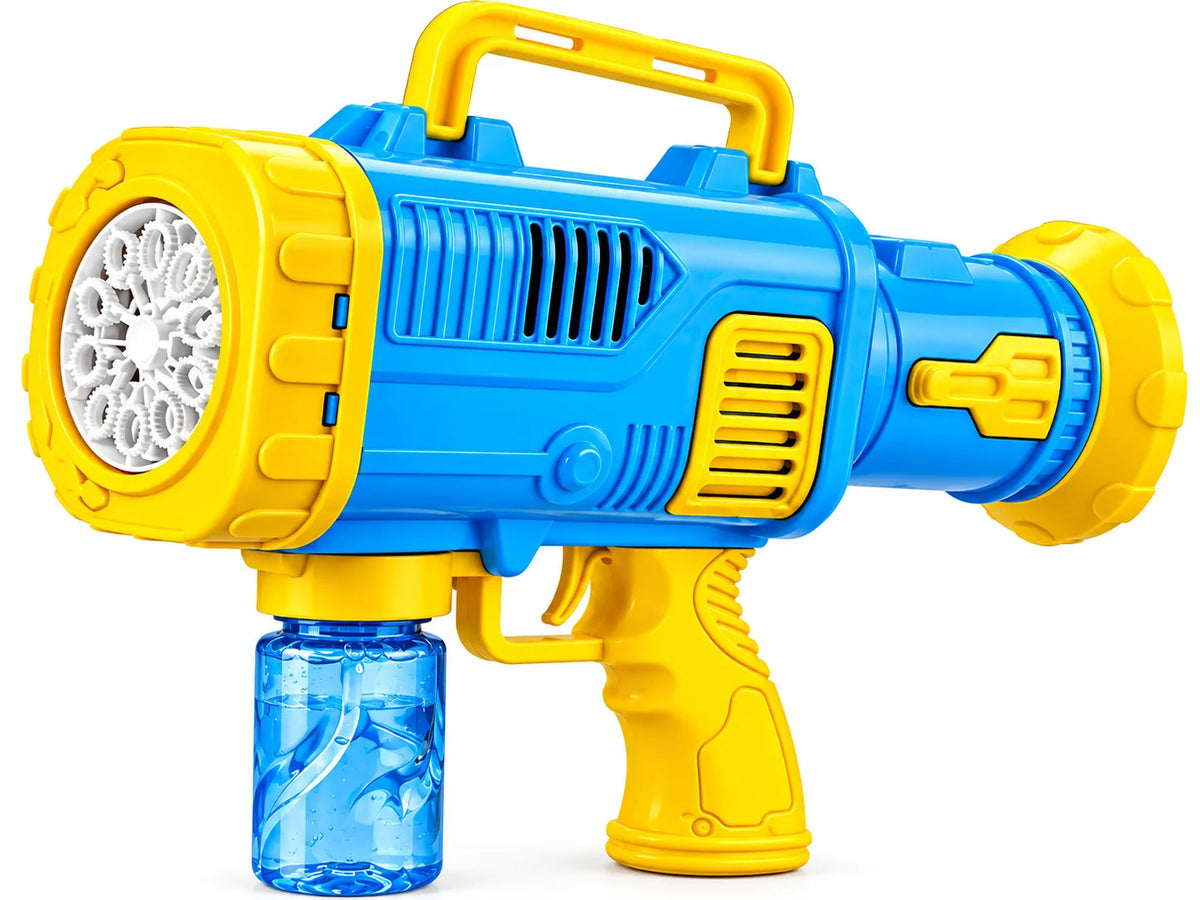 Automatic Bubble Bazooka Gun with Lights