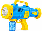 Automatic Bubble Bazooka Gun with Lights – Model 9835A