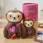 Avenir DIY Sewing Kit – Sloth Keychain Doll