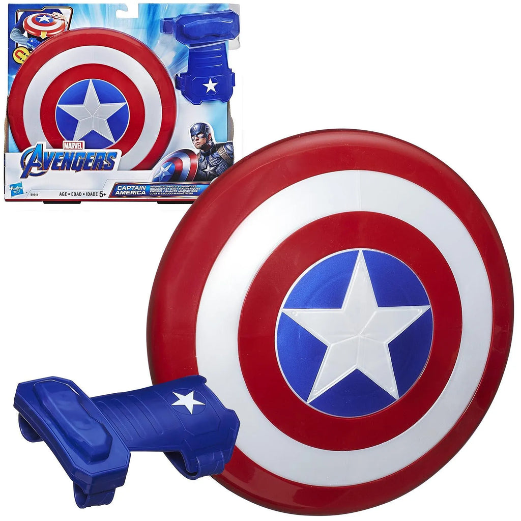 Marvel Captain America Magnetic Shield and Gauntlet