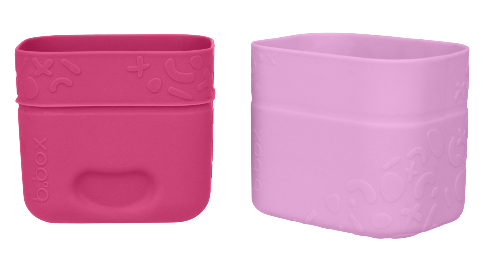 B.box Silicone snack cups berry