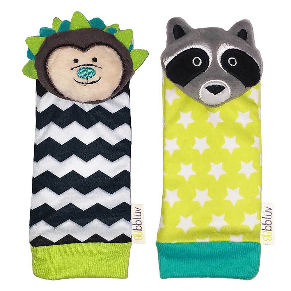 BBLUV Düo - Foot Finders (Hedgehog and Racoon)