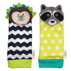 BBLUV Düo - Foot Finders (Hedgehog and Racoon)