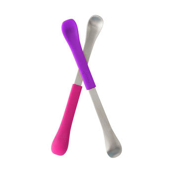 Boon -Swap, 2 In1 Feeding Spoon(Pink-Purple)