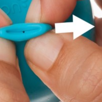 Boon - SNUG Stretchy Silicone Reusable Spout Lids 3pk Boy