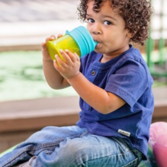 Boon - SNUG Stretchy Silicone Reusable Spout Lids 3pk Boy