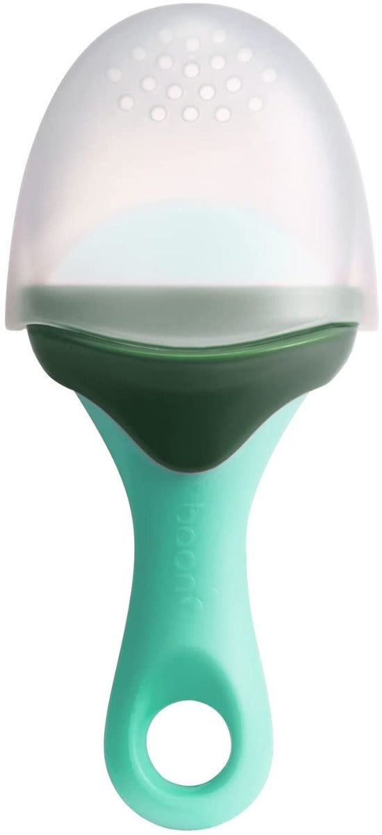 Boon -PULP Silicone Feeder - Green/Grey