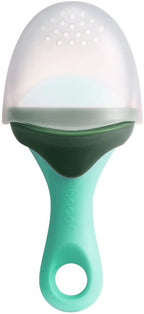 Boon -PULP Silicone Feeder - Green/Grey