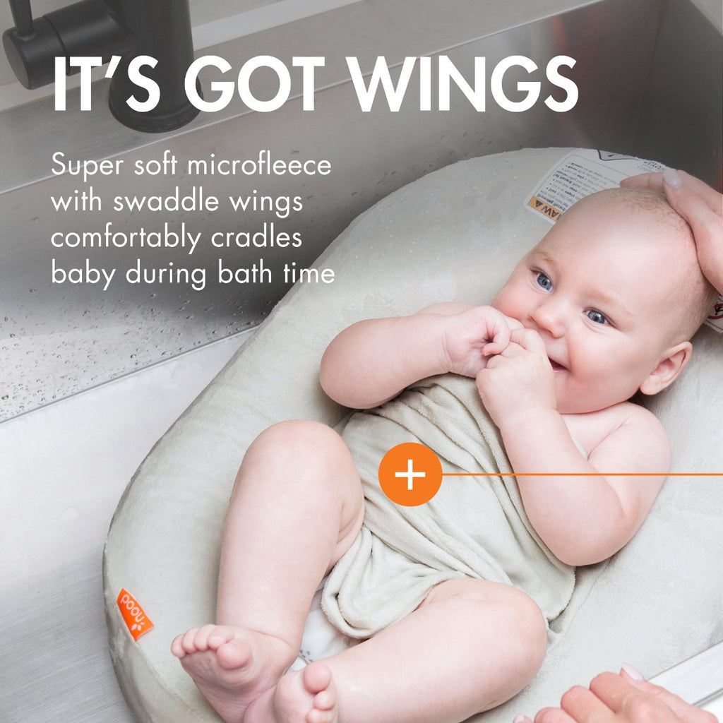 Boon -Puff Plus Inflatable Baby Bather With Wings