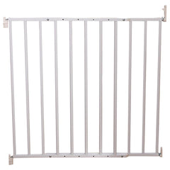 Clippasafe Extendable No Trip Gate, 60-107cm - Metal (White)
