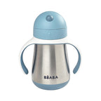 Beaba Stainless Steel Straw Cup Windy Blue