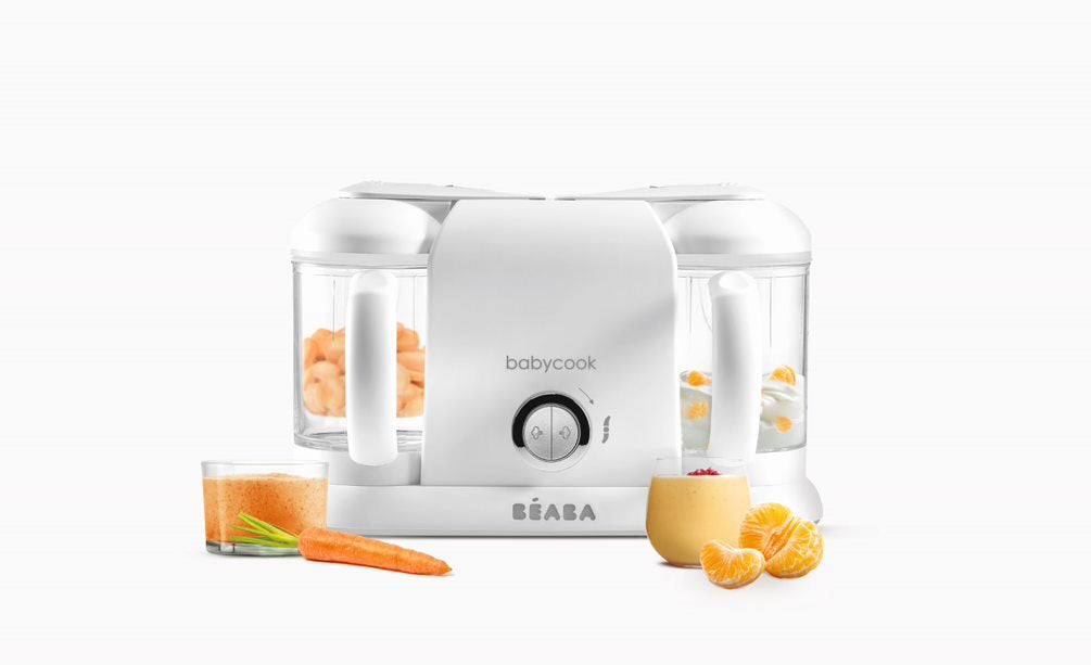 BEABA - BABYCOOK DUO - WHITE/SILVER