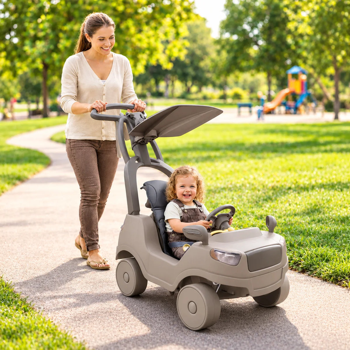 Baby Evolution Push Car with Canopy