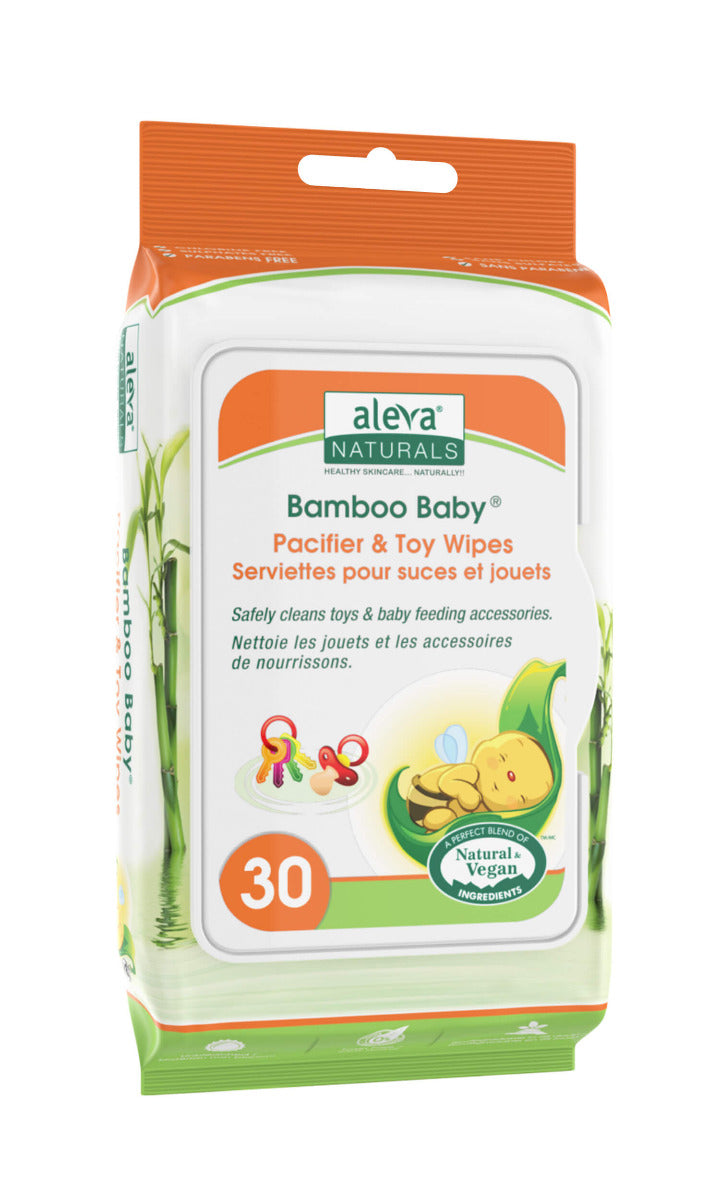 ALEVA  NATURALS - AN-BAMBOO BABY PACIFIER&toy