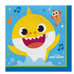 BABY SHARK LUNCH NAPKINS 16PCS