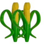 بيبى بانانا كورن كوب فرشاة اسنان للأطفال – أصفر