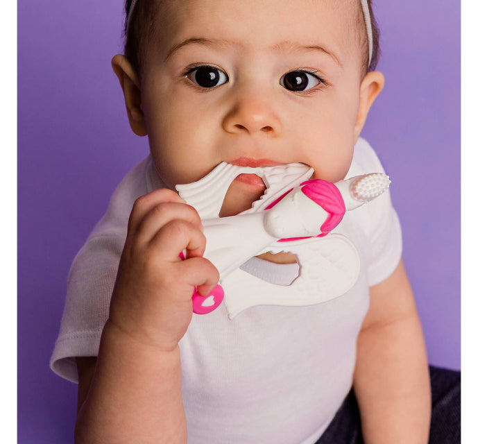 Baby Banana Unicorn Training Toothbrush - New