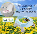 BABYJEM - PORTABLE SEAT 5 REFİLL BAGS - BLUE