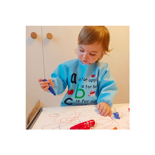 BABYJEM - ACTIVITES APRON - BLUE