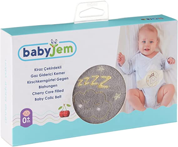 BABYJEM - WARM BELT FOR ANTICOLIC - GREY