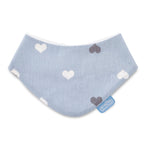 BABYJEM NEWBORN SCARF APRON BLUE