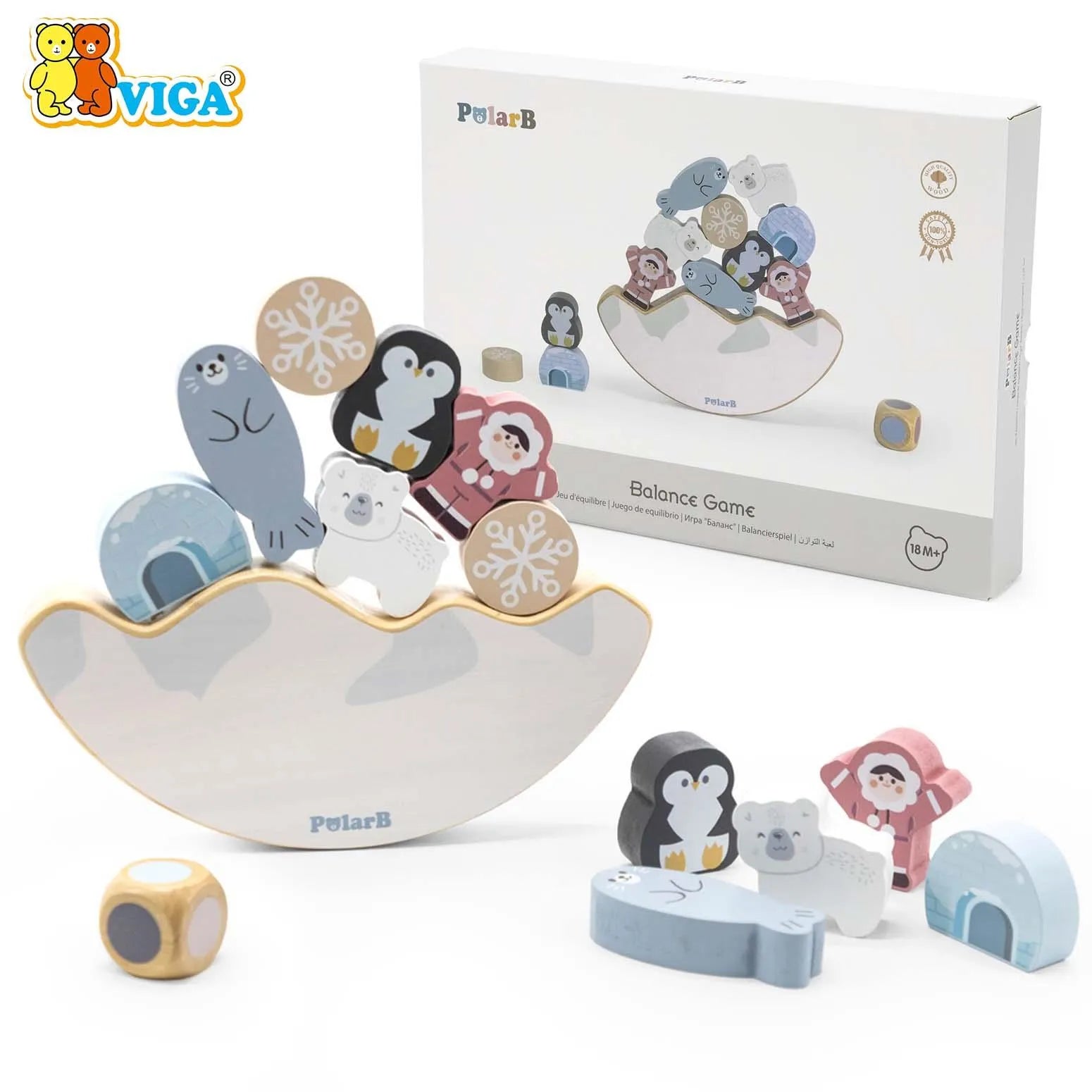 Balancing Arctic Animals Puzzle