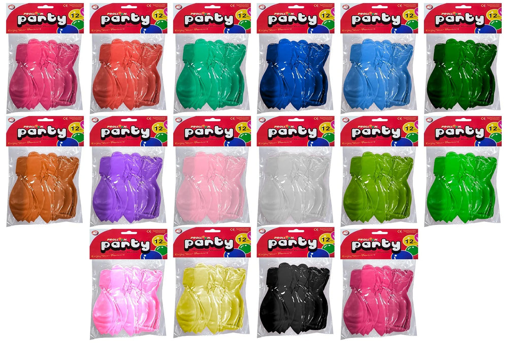 BALLOON 12PCS IN POLYBAG
