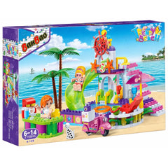 BanBao Beach Water Park Building Blocks 180 Pieces Kids Toy
