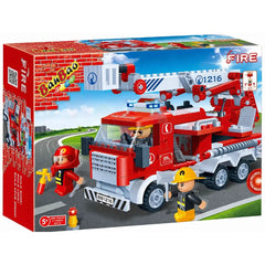Fire Truck Building Blocks Set