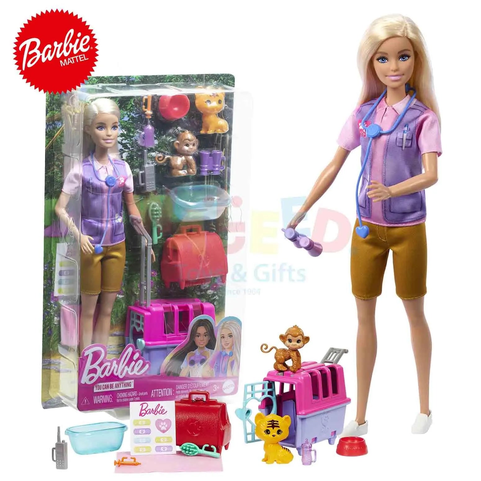 BARBIE ANIMAL RESCUE &RECOVER P-SE