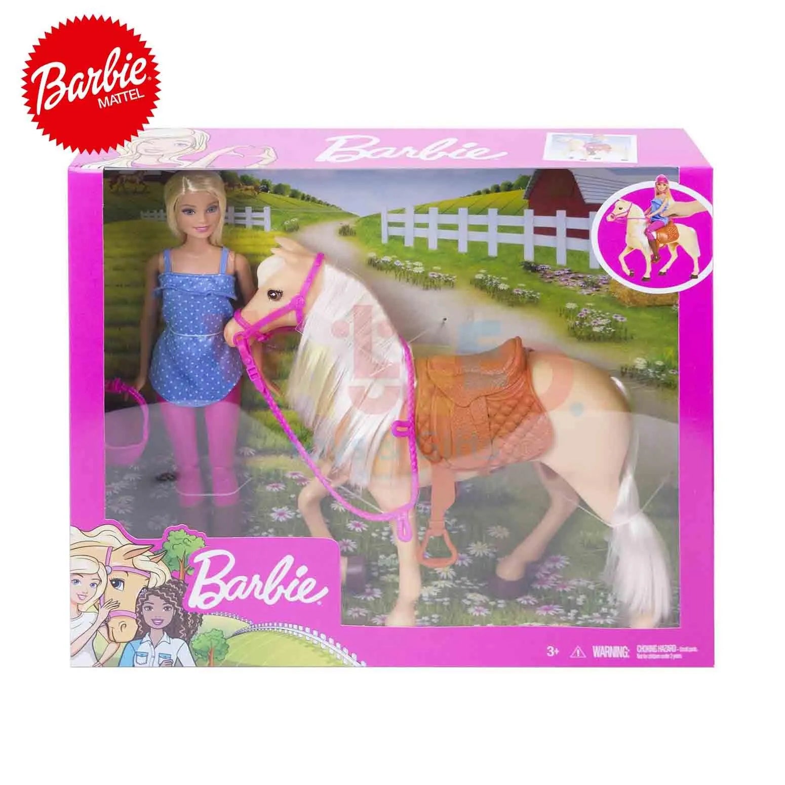 BARBIE DOLL HORSE
