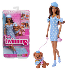 Barbie Twinning Looks Blue Dress