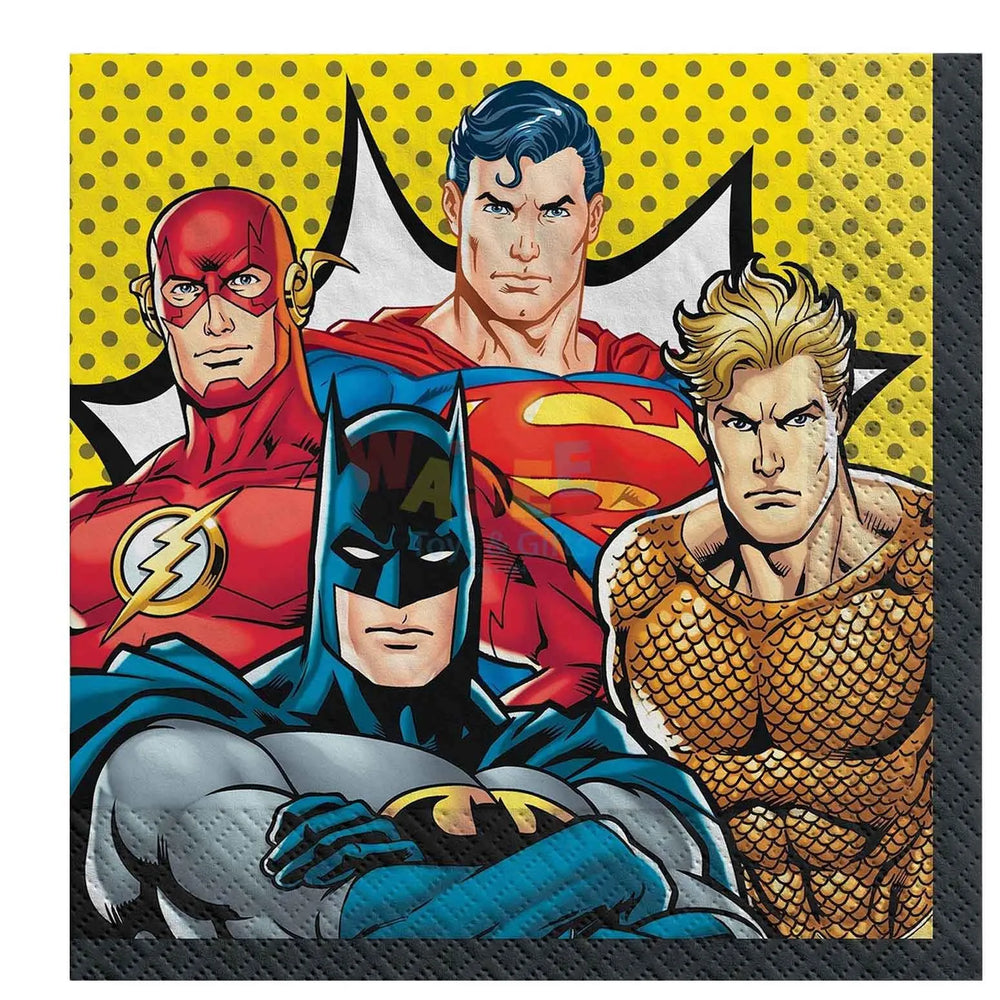 BATMAN LUNCH NAPKINS 16PCS